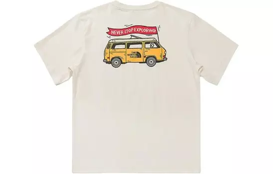 Мужская футболка The North Face, кремовый