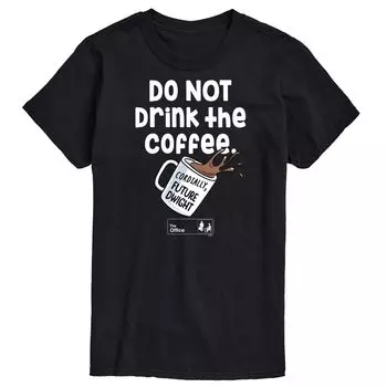 Мужская футболка The Office Dont Drink The Coffee Licensed Character