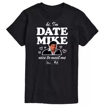 Мужская футболка The Office Hi Im Date Mike Licensed Character
