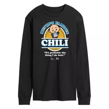 Мужская футболка The Office Kevin's Chili Cute с длинным рукавом Licensed Character, черный