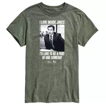 Мужская футболка The Office Michael Inside Jokes Licensed Character