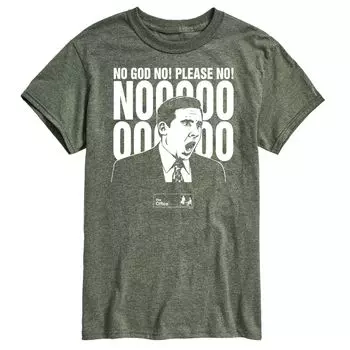 Мужская футболка The Office No God Please No Tee Licensed Character