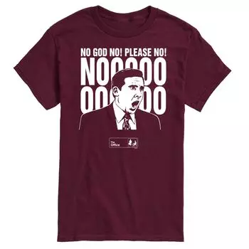Мужская футболка The Office No God Please No Tee Licensed Character