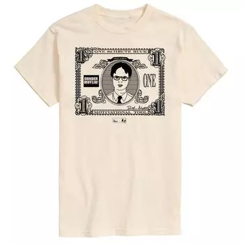 Мужская футболка The Office One Schrute Buck Licensed Character