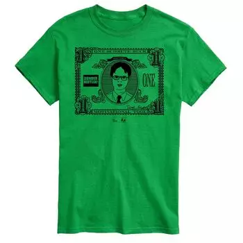 Мужская футболка The Office One Schrute Buck Licensed Character