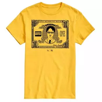 Мужская футболка The Office One Schrute Buck Licensed Character
