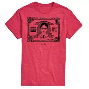 Мужская футболка The Office One Schrute Buck Licensed Character