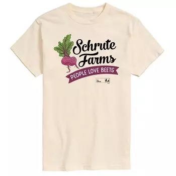 Мужская футболка The Office Schrute Farms Licensed Character