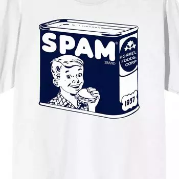 Мужская футболка The Original Spam 1937 Spam Can Licensed Character