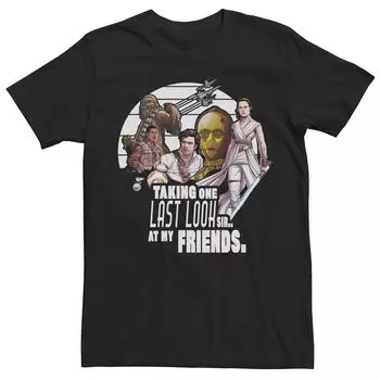 Мужская футболка: The Rise of Skywalker Group Shot One Last Look Star Wars