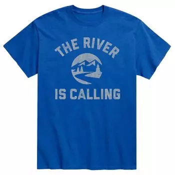 Мужская футболка The River Is Calling Licensed Character