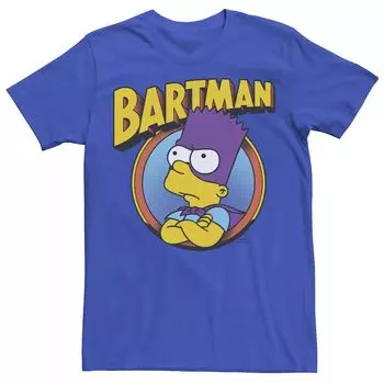 Мужская футболка The Simpsons Bartman Hero Shot Licensed Character