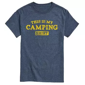 Мужская футболка This Is My Camping Shirt Licensed Character