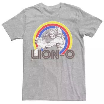 Мужская футболка ThunderCats Lion-O Retro Rainbow Licensed Character