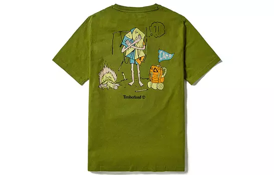 Мужская футболка Timberland, цвет Calla Green