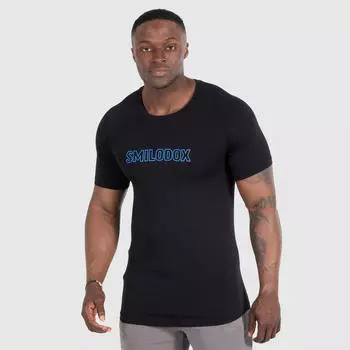 Мужская футболка Timmy Black для спорта и отдыха SMILODOX, цвет schwarz