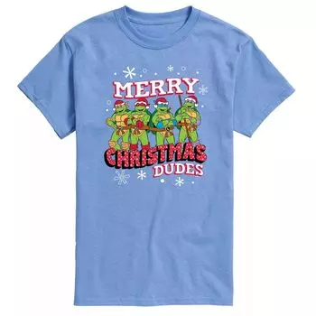 Мужская футболка TMNT Merry Christmas Dude Licensed Character