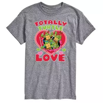 Мужская футболка TMNT Totally Turtle Love Licensed Character