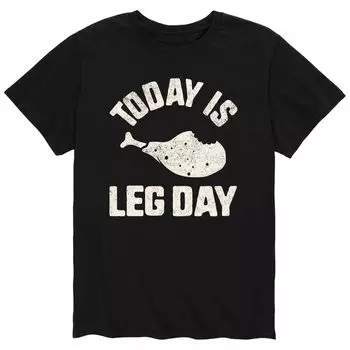 Мужская футболка Today Is Leg Day Licensed Character