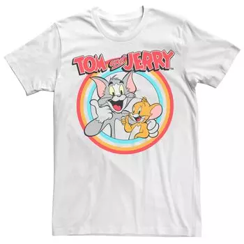Мужская футболка Tom And Jerry Good Sign Licensed Character