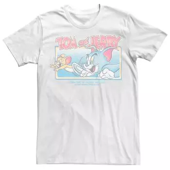 Мужская футболка Tom And Jerry Playful Friends Licensed Character