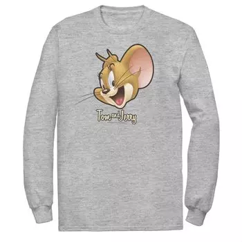 Мужская футболка Tom And Jerry Simple Jerry с большим лицом Licensed Character
