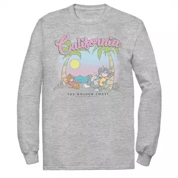 Мужская футболка Tom & Jerry California Golden Coast Licensed Character