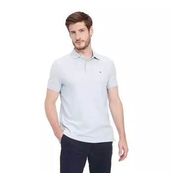 Мужская футболка Tommy Hilfiger Justin Polo, цвет Blue Heather