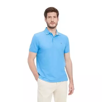 Мужская футболка Tommy Hilfiger Justin Polo, цвет Copenhagen Blue