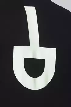 Мужская футболка Ton из хлопка Tond, черный