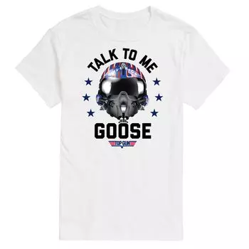 Мужская футболка Top Gun Talk To Me Goose Licensed Character