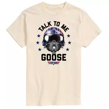 Мужская футболка Top Gun Talk To Me Goose Licensed Character