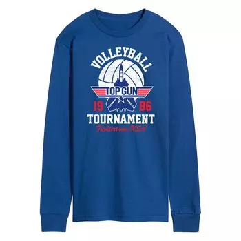 Мужская футболка Top Gun Volleyball Tournament с длинными рукавами Licensed Character
