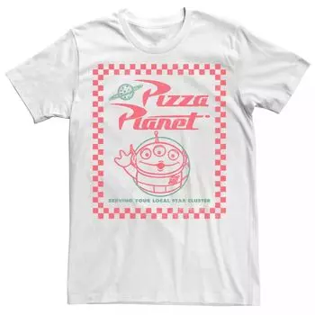 Мужская футболка Toy Story Alien Pizza Planet Box Art Disney / Pixar