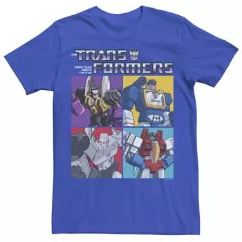Мужская футболка Transformers Autobots Box Up Licensed Character