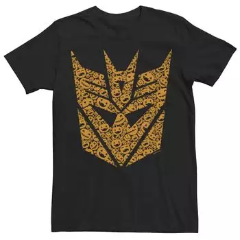 Мужская футболка Transformers Decepticon с логотипом и тыквенным наполнителем Licensed Character