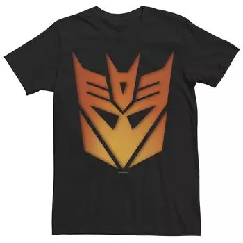 Мужская футболка Transformers Decepticon со светящимся логотипом Licensed Character
