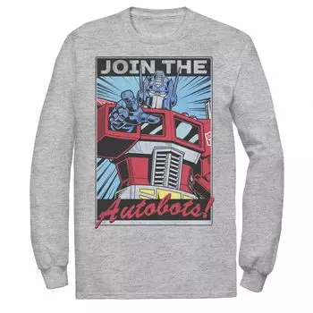 Мужская футболка Transformers Optimus Prime Join The Autobots Poster Licensed Character