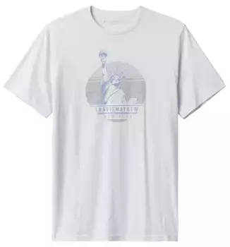 Мужская футболка TravisMathew с графическим рисунком для гольфа Street Light NY State, белый