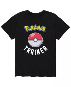 Мужская футболка тренера покемонов AIRWAVES, черный