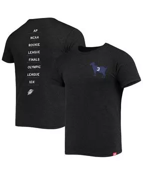 Мужская футболка Tri-Blend Diana Taurasi Black Phoenix Mercury Player Sportiqe, черный