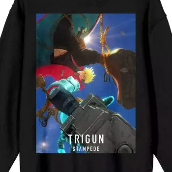 Мужская футболка Trigun Stampede с длинными рукавами и рисунком Licensed Character
