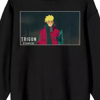 Мужская футболка Trigun Stampede Vash Screen с длинными рукавами и рисунком Licensed Character