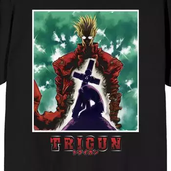 Мужская футболка Trigun Vash and Michael с рисунком Licensed Character