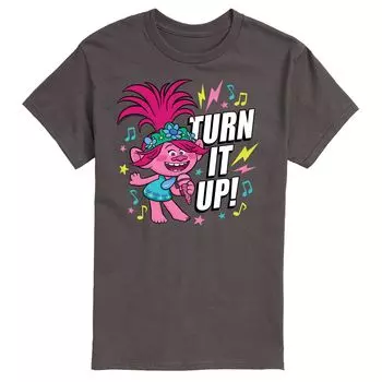 Мужская футболка Trolls Turn It Up Licensed Character