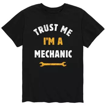 Мужская футболка Trust Me I'm A Mechanic Licensed Character