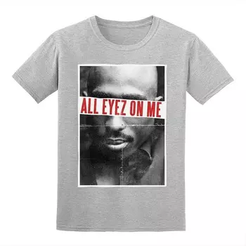 Мужская футболка Тупак Licensed Character, цвет Sport Grey