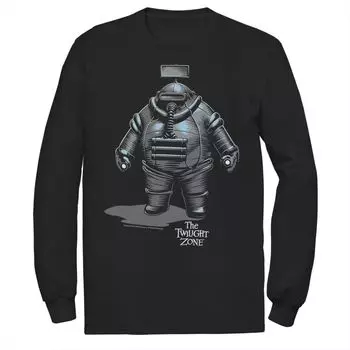 Мужская футболка Twilight Zone Big Blue Alien Licensed Character