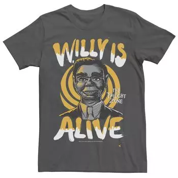 Мужская футболка Twilight Zone Willy Is Alive Puppet Tee Licensed Character