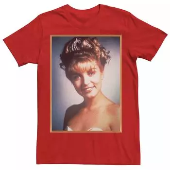 Мужская футболка Twin Peaks Ежегодник Лауры Палмер Licensed Character, красный